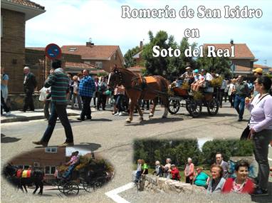 Los usuarios de la Residencia Soto Fresnos visitan la romería de San Isidro
