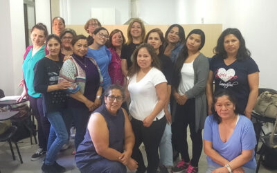 Formación para un grupo de auxiliares de ayuda a domicilio