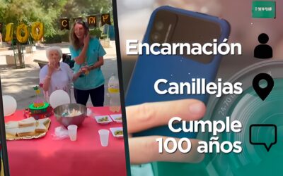 Celebración de los 100 años de Encarnación en Centro de Día Municipal Castillo de Uclés