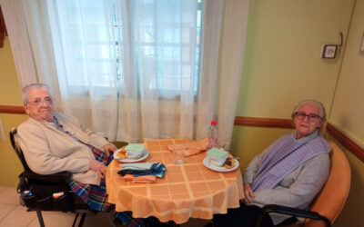 Desayuno especial en el día de San Valentín en ASISPA II