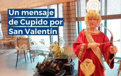 Cupido visita ASISPA y nos deja un mensaje muy especial