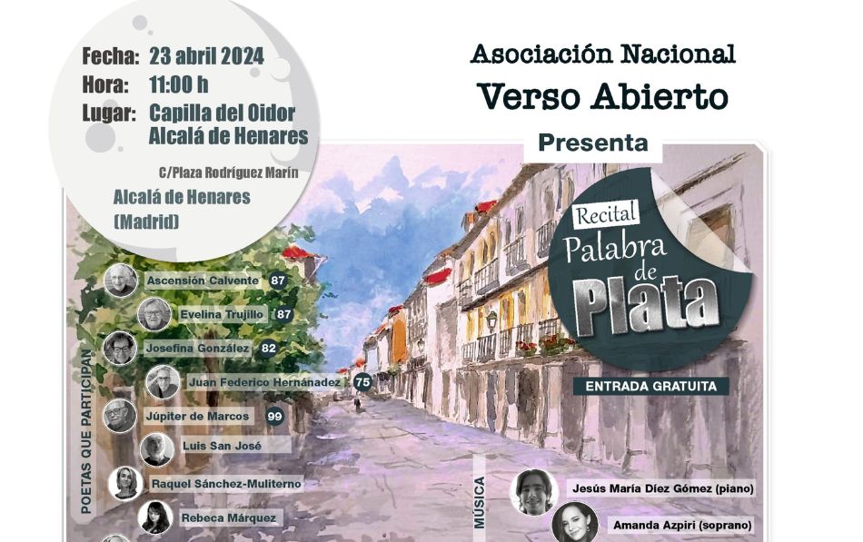 Recital de poesía junto al Centro de Día El Val