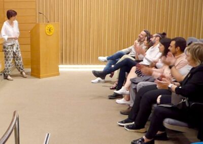 graduación primera promoción del curso de postgrado en Dirección y Coordinación Técnica de Voluntariado