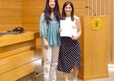 graduación primera promoción del curso de postgrado en Dirección y Coordinación Técnica de Voluntariado