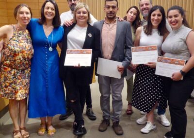 graduación primera promoción del curso de postgrado en Dirección y Coordinación Técnica de Voluntariado