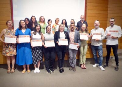 graduación primera promoción del curso de postgrado en Dirección y Coordinación Técnica de Voluntariado