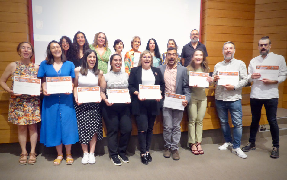 Acto de graduación de la primera promoción del curso de postgrado en Dirección y Coordinación Técnica de Voluntariado