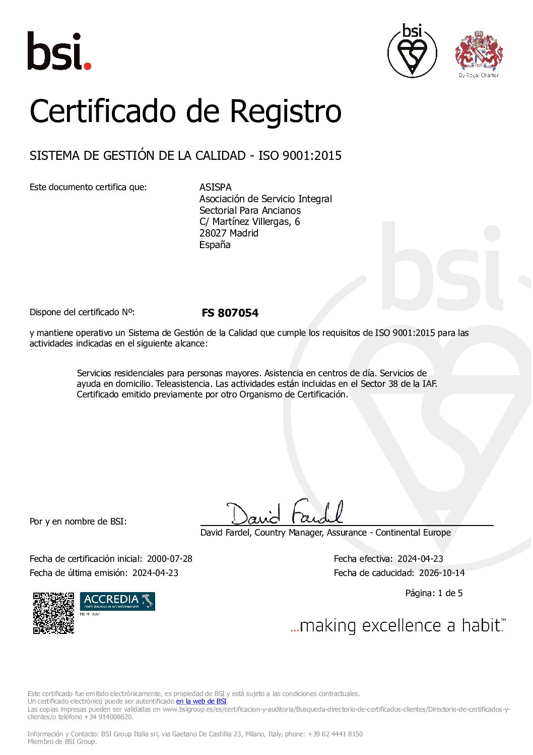 une-en iso 9001:2015
