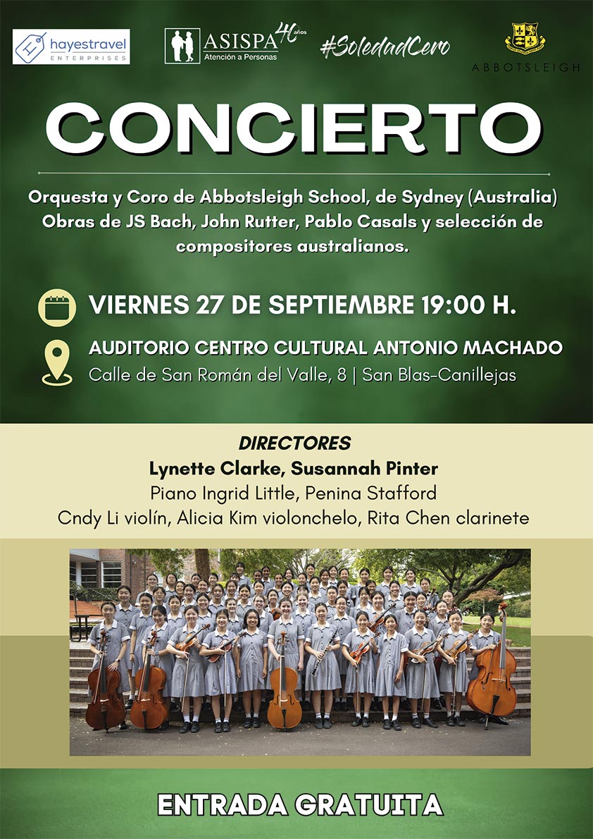Concierto-C.C.-A Concierto Solidario: Orquesta y Coro de Abbotsleigh School