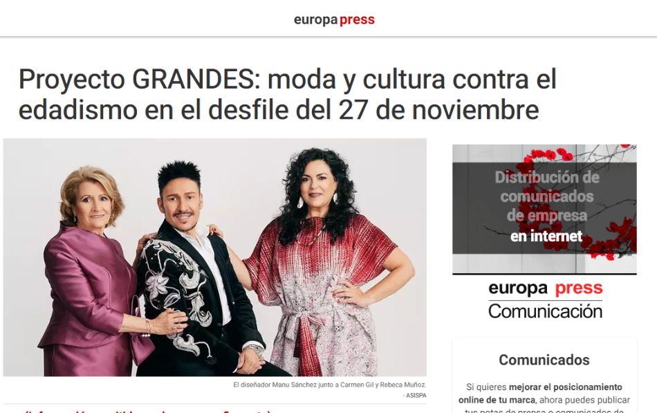GRANDES en la prensa