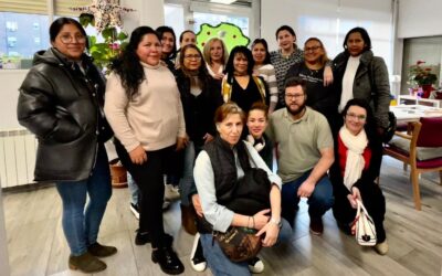 Alumnas de la edición 124 del Certificado en Atención Sociosanitaria visitan el Centro de Día Nueva Edad ASISPA