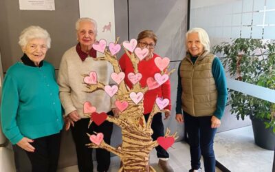Celebración del Día de San Valentín en el CDM Carmen Sevilla