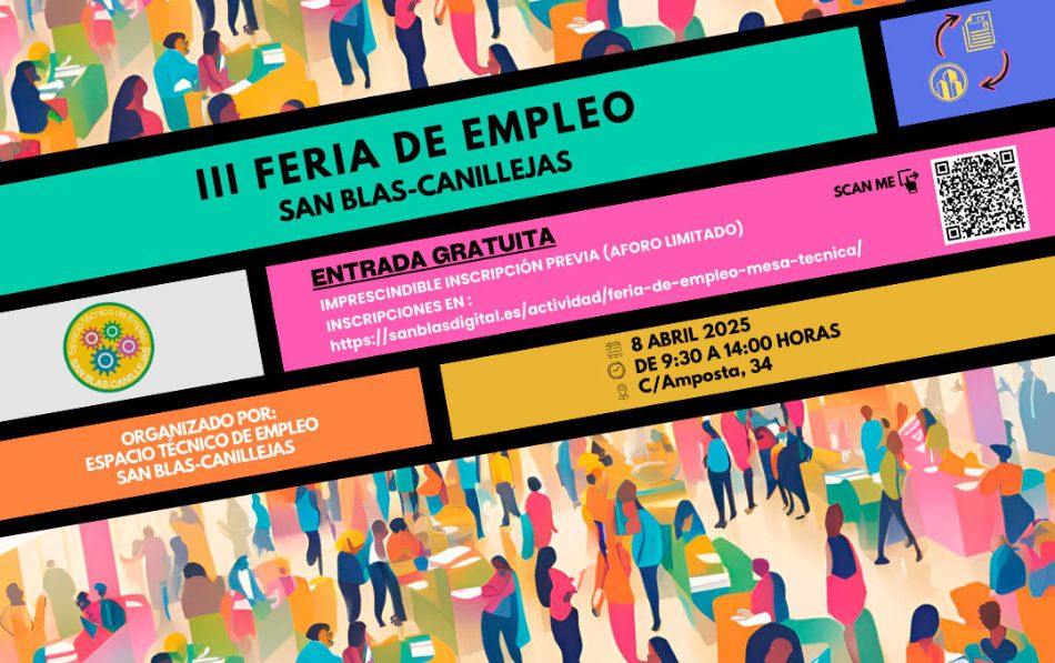 ASISPA en la III Feria de Empleo de San Blas – Canillejas: ¡Descubre tus oportunidades laborales!