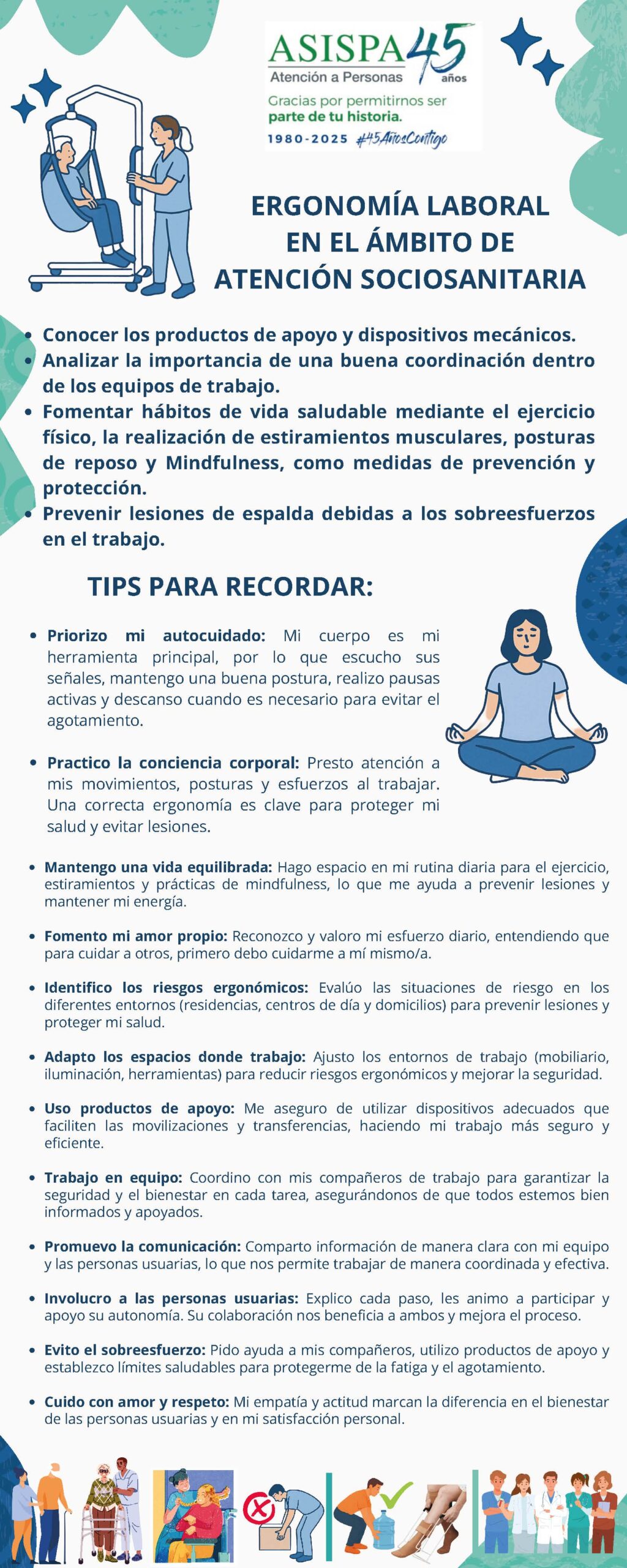 Jornada ergonomía movilizacion y traslado