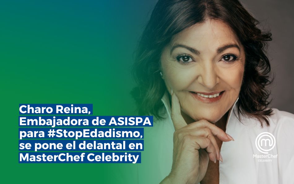 Charo Reina, Embajadora del movimiento #StopEdadismo, participará en MasterChef Celebrity 10
