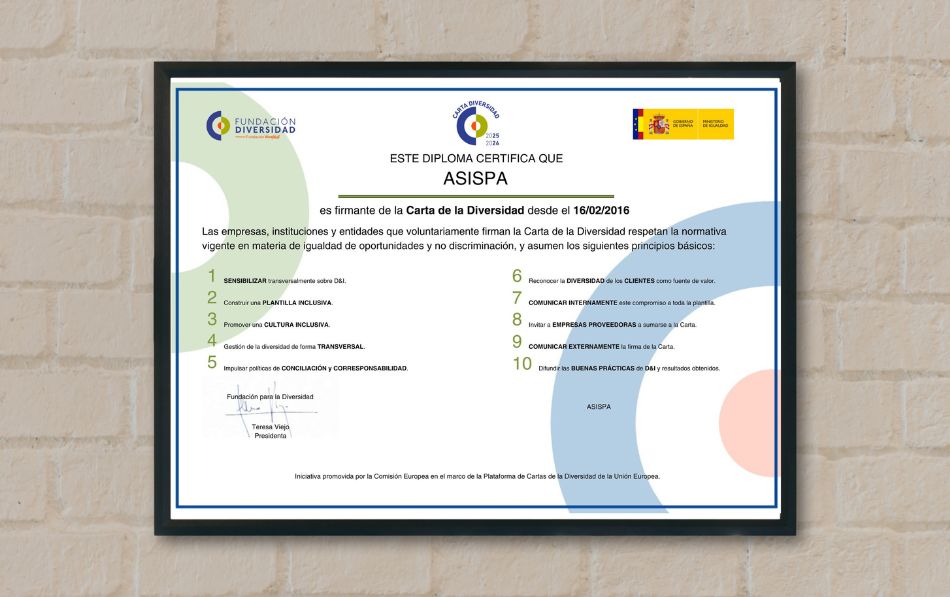 asispa carta de la diversidad 2025-2026