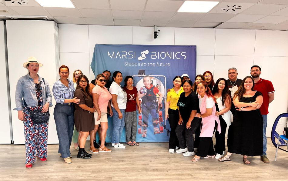 Alumnado del Centro de Formación ASISPA visita a Marsi Bionics: Cuando la robótica se pone al servicio de la vida