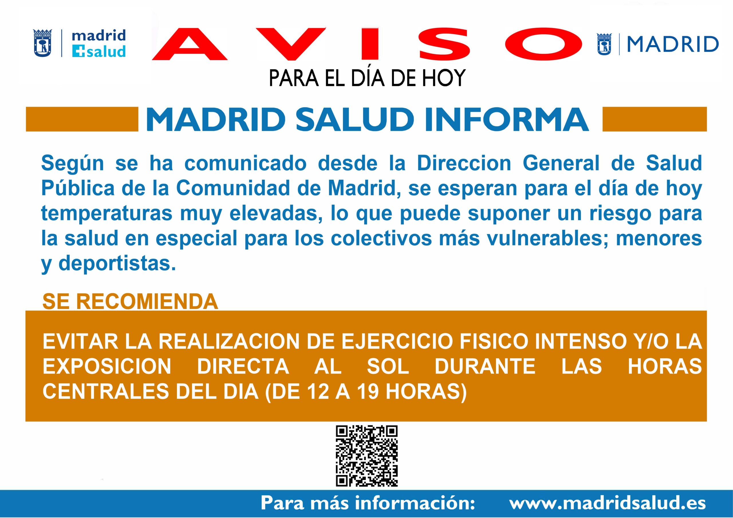 cartel ola de Calor