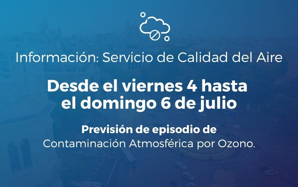 Alerta salud ambiental del 4-6 de julio de 2025
