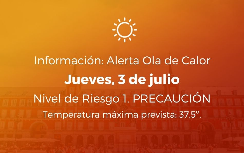 ola de calor 3 de julio