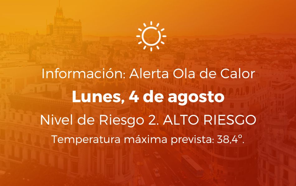 ola de calor 4 de agosto