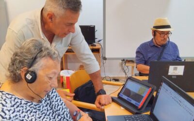 Aprender, compartir y conectar en la Residencia Soto Fresnos: así reducimos la brecha digital