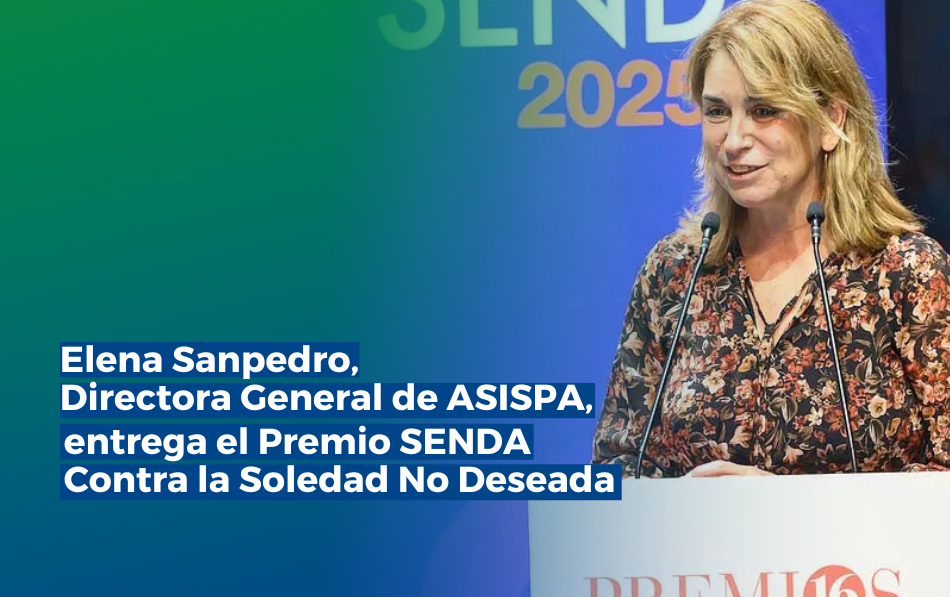 ASISPA entrega el Premio SENDA al proyecto “Respira acompañando” por su labor contra la Soledad No Deseada.