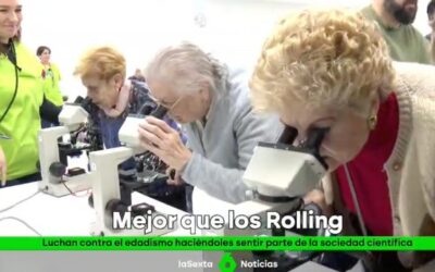 El proyecto “Ciencia en Residencia” despierta la curiosidad en el Centro de Día Municipal Carmen Sevilla