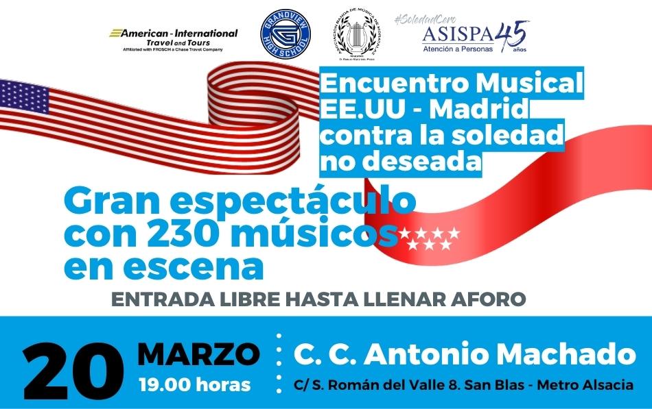 Concierto del Grandview High School: música en directo por #SoledadCero