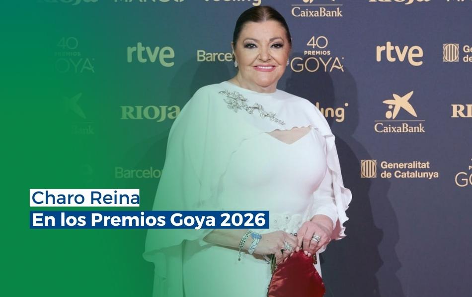 Charo Reina en los Goya 2026: talento, compromiso y mensaje contra el edadismo