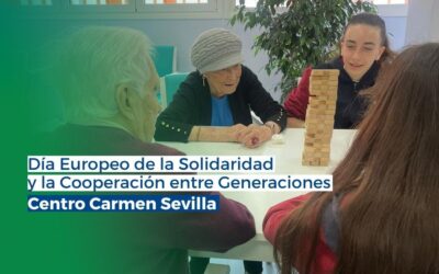 El juego como puente entre generaciones en el Centro de Día Carmen Sevilla
