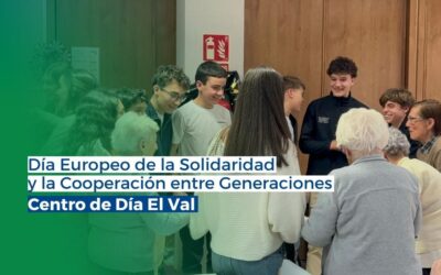 Generaciones que se encuentran y crecen juntas en el Centro de Día El Val