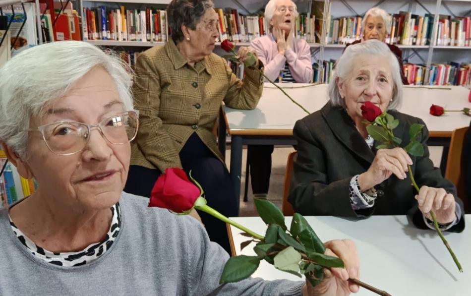 Día del Libro en la Residencia Soto Fresnos: compartir lecturas que cuidan