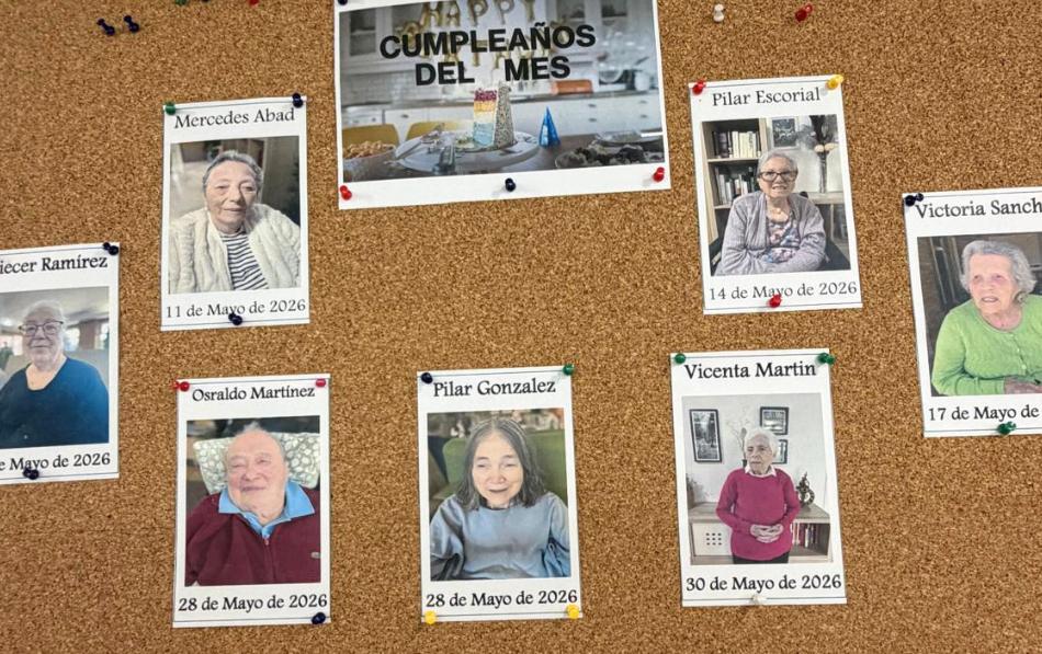 Los cumpleaños de mayo en la Residencia Soto Fresnos: celebramos la vida y los momentos especiales