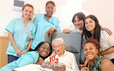La Residencia Soto Fresnos celebra los cumpleaños de septiembre con una jornada llena de alegría y emoción